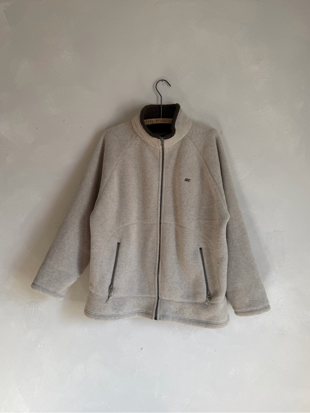 Vintage Y2K American eagle Sherpa lined full zip fleece ae77